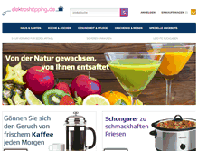 Tablet Screenshot of elektroshopping.de